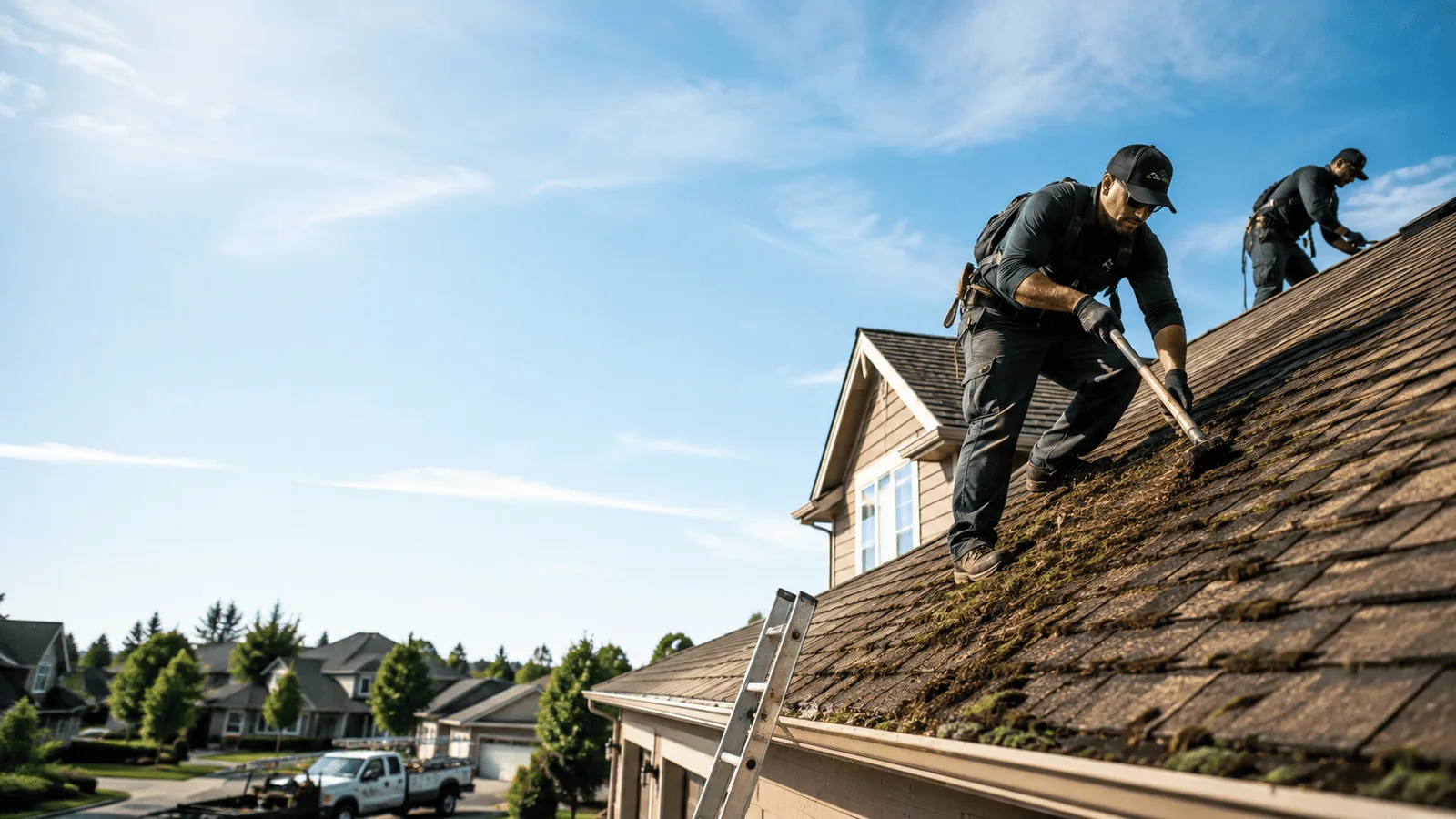 Roof Moss Removal in Mchenry, MD near me
